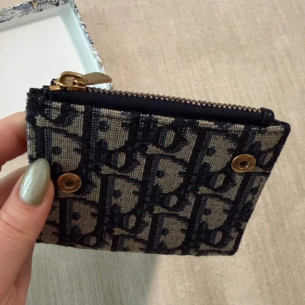 Dior Saddle Lotus Monogram Wallet